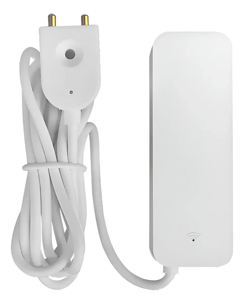 sensor de inundação Wi-Fi Tuya com cabo detector de inundação